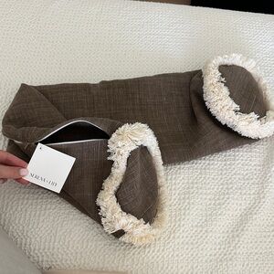 NEW Serena & Lily Bowden Pillow Cover (7”x36”x7”) - Earth Discontinued size